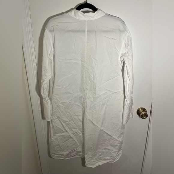 Nordstrom Classic White Long Sleeve Dress - Picture 13 of 13